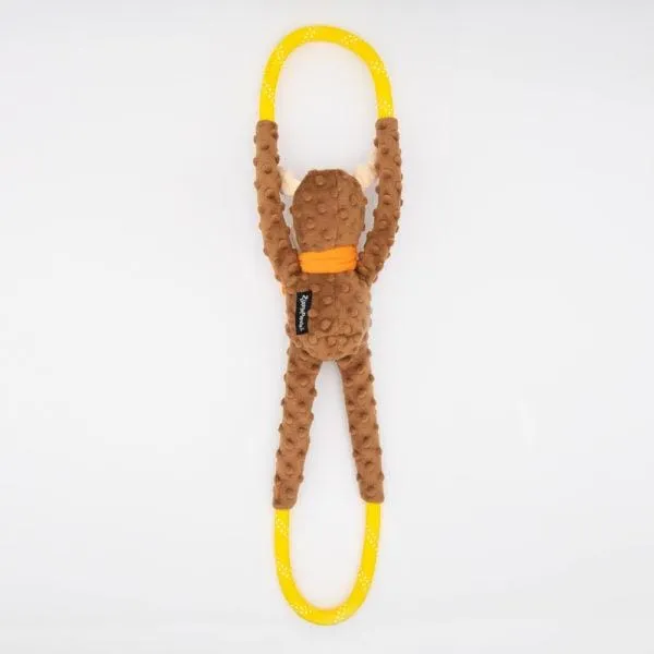 [10% OFF] ZippyPaws RopeTugz Moose Dog Toy ZP977