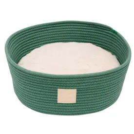 15% OFF: FuzzYard LIFE Myrtle Green Rope Basket Pet Bed