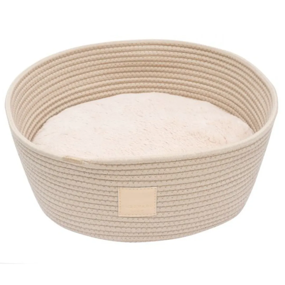 15% OFF: FuzzYard LIFE Sandstone Rope Basket Pet Bed