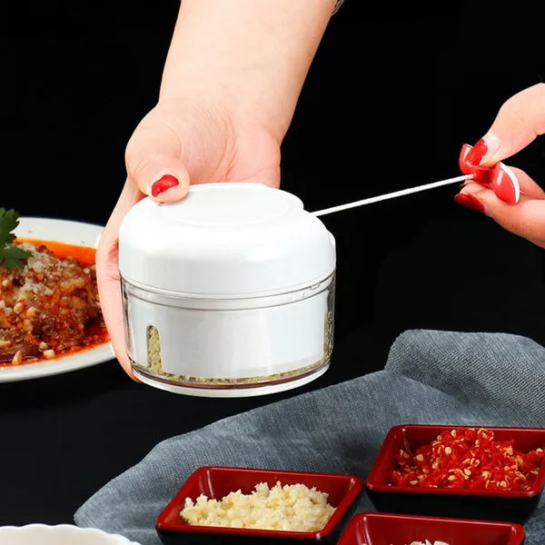 2402 Mini Garlic Chopper Mixer, Portable Cordless Grinder