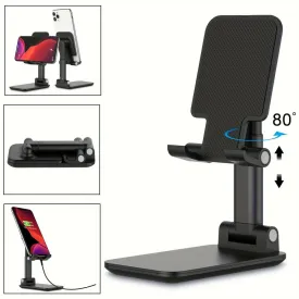 Adjustable Phone & Tablet Stand (Black)