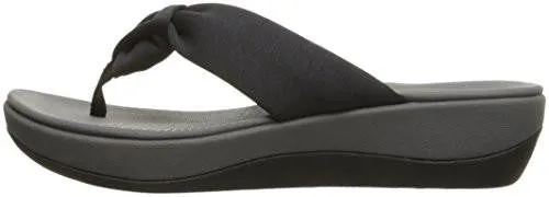Arla Glison Flip Flop Black Heather Fabric 7 M Us