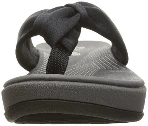 Arla Glison Flip Flop Black Heather Fabric 7 M Us