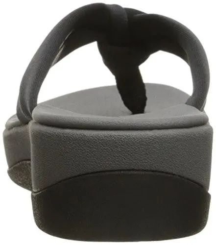 Arla Glison Flip Flop Black Heather Fabric 7 M Us