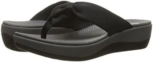 Arla Glison Flip Flop Black Heather Fabric 7 M Us