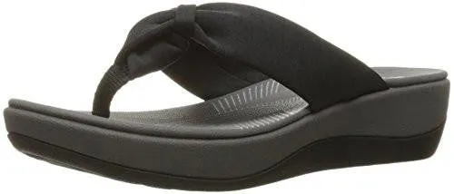 Arla Glison Flip Flop Black Heather Fabric 7 M Us