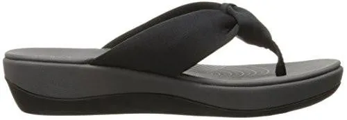 Arla Glison Flip Flop Black Heather Fabric 7 M Us