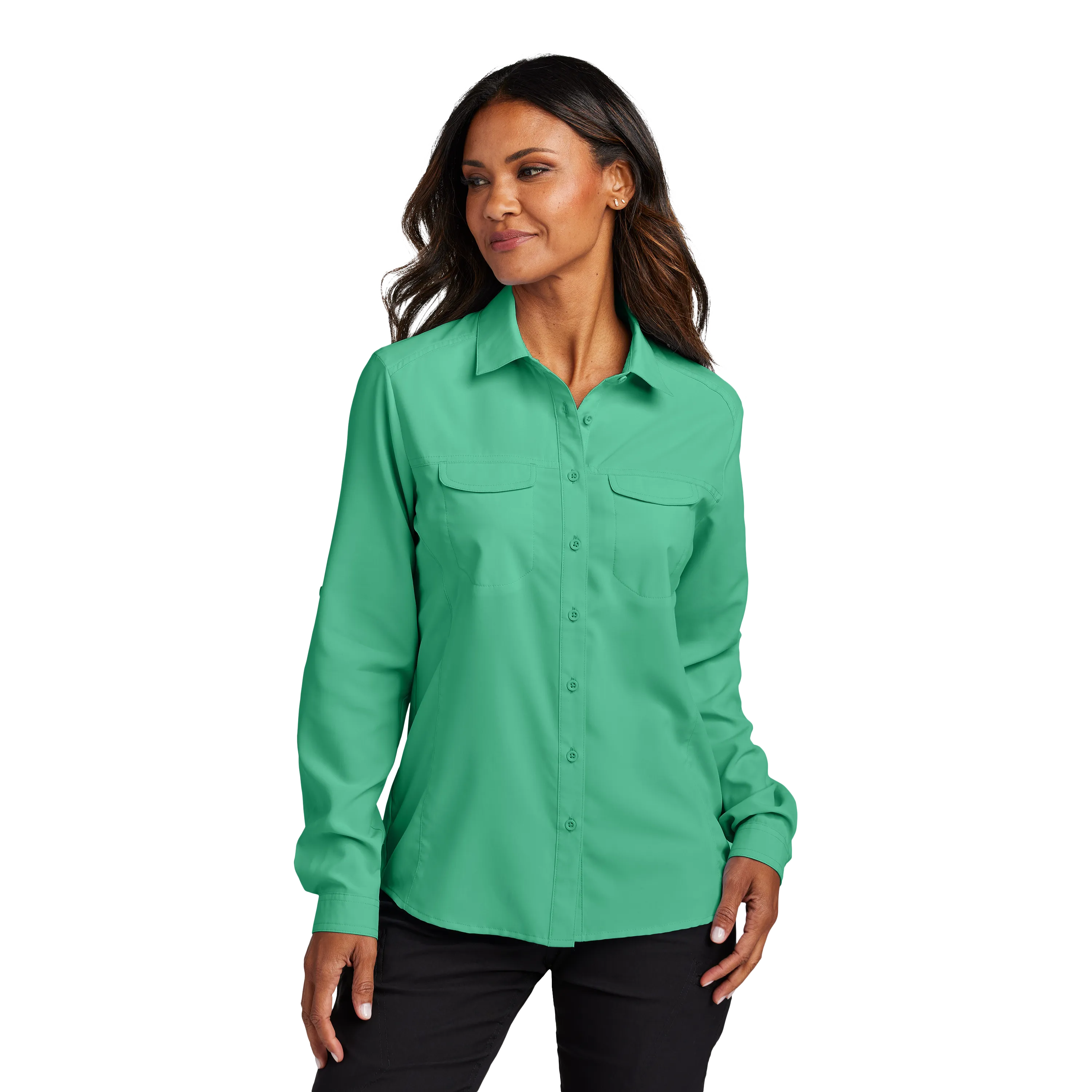B2434W Ladies Long Sleeve UV Daybreak Shirt