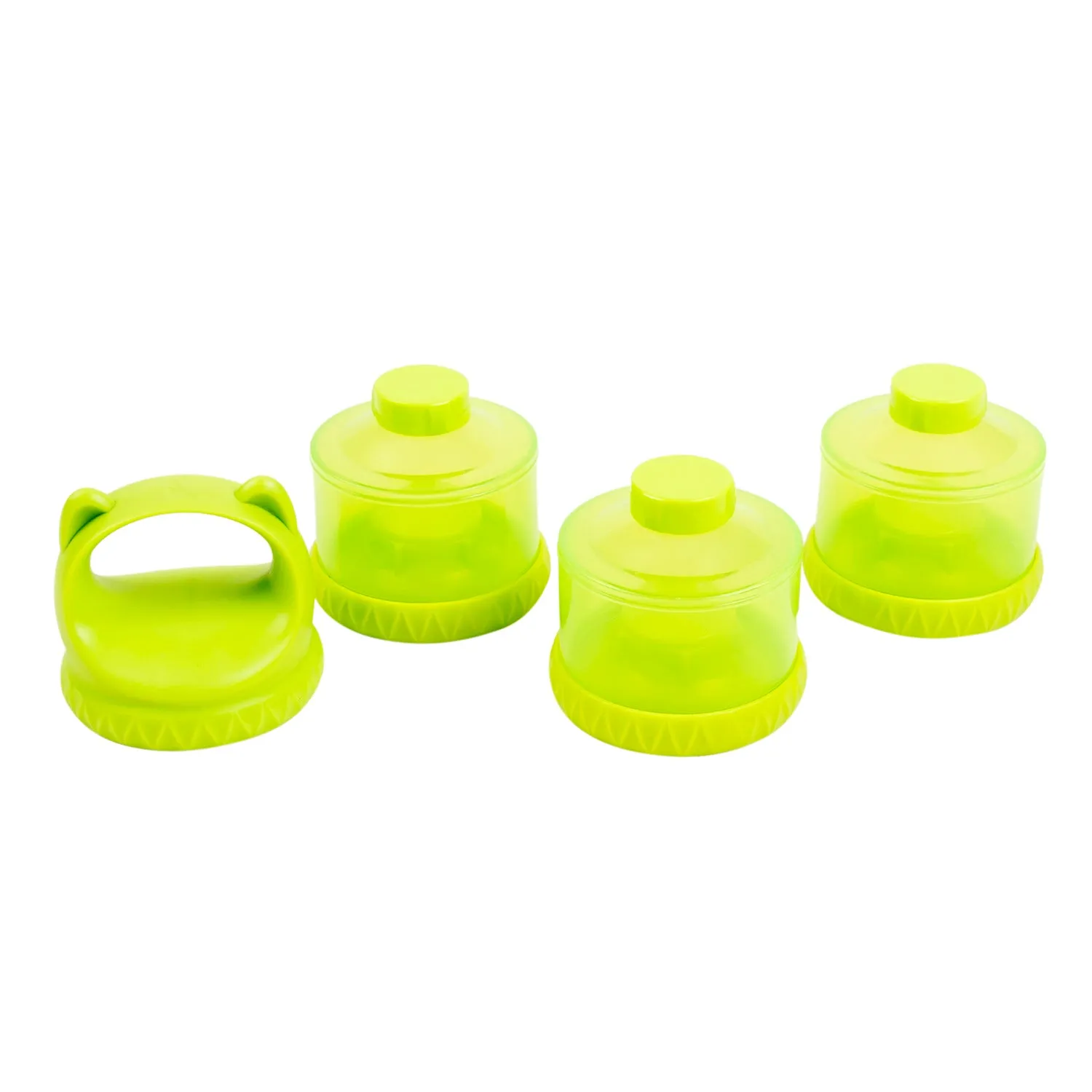 Baby Moo 3 Layer Portable BPA Free Milk Powder Container - Green