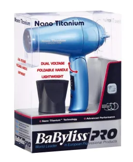 BaByliss Pro Nano Titanium Travel Hair Dryer