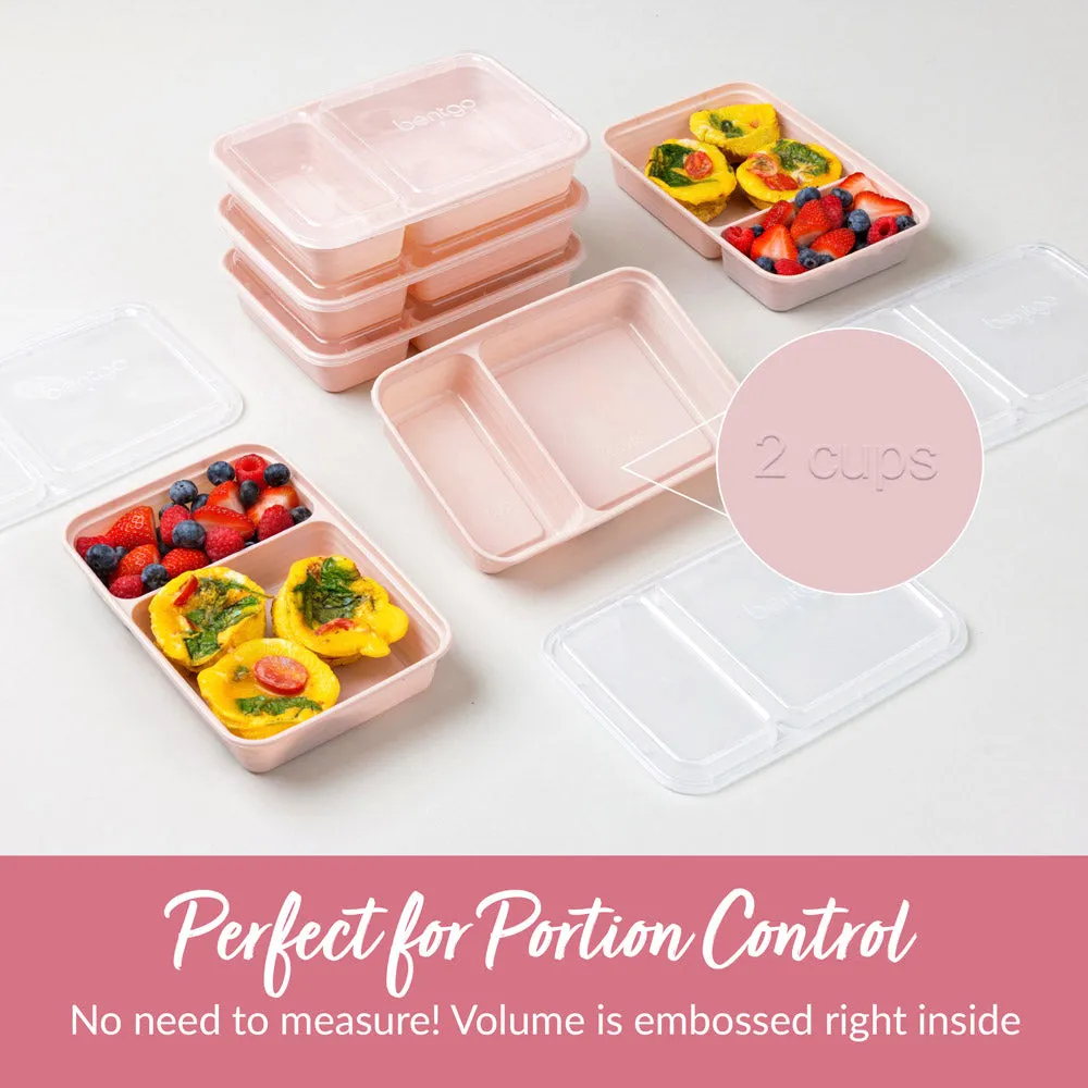 Bentgo Prep 2-Compartment Meal Prep Containers