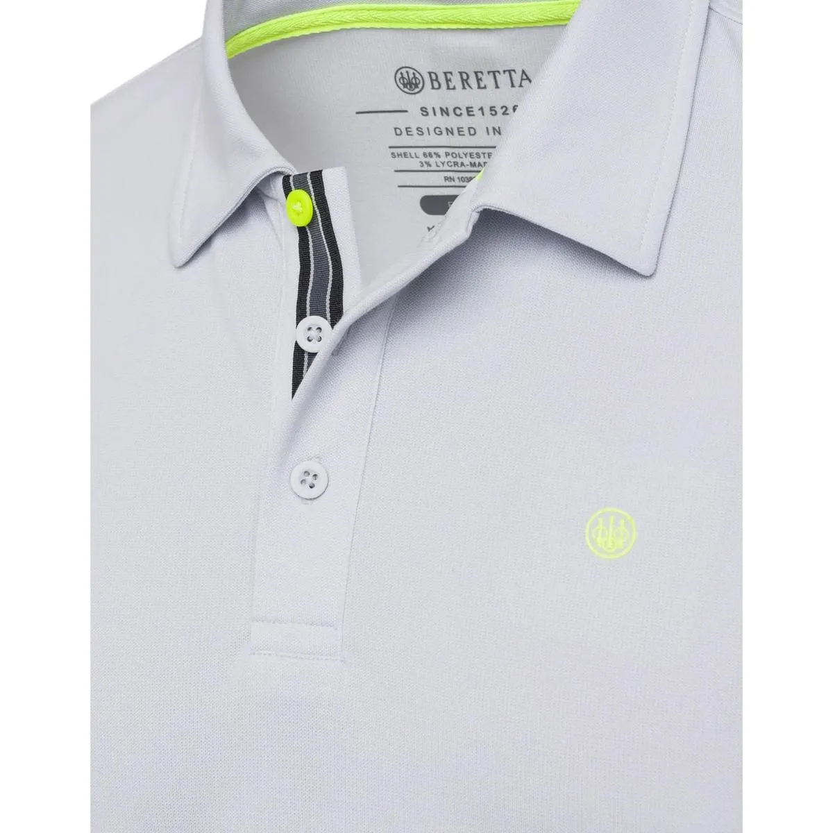 Beretta TECH CORPORATE POLO LS Ice Grey