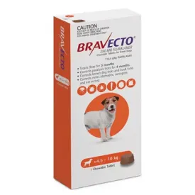 BRAVECTO Flea & Tick Chew Treatment 4.5-10Kg Dog