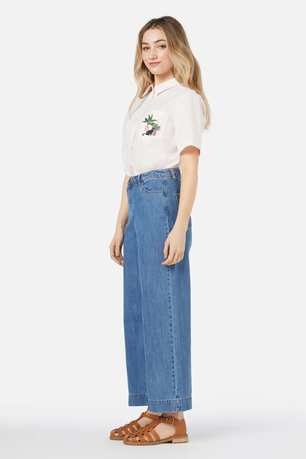 Cat & Plants Shirt