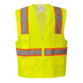 Class 2 Safety Vest with Cooling Mesh Back