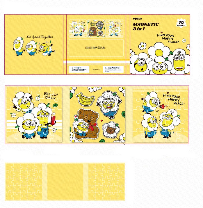 Daisy Minions Collection Puzzle Story Book (PDQ)