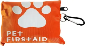 Dog First Aid Kit | 19 Piece Pet Emergency Travel Kit for Cats & Dogs