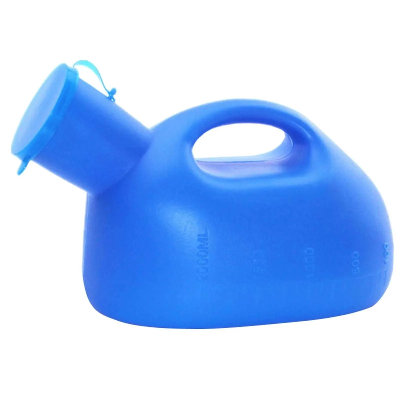 Elderly Men Urinals Pee Container Large Capacity 2000ml Pee Container for Drive and Travel for Long Hours