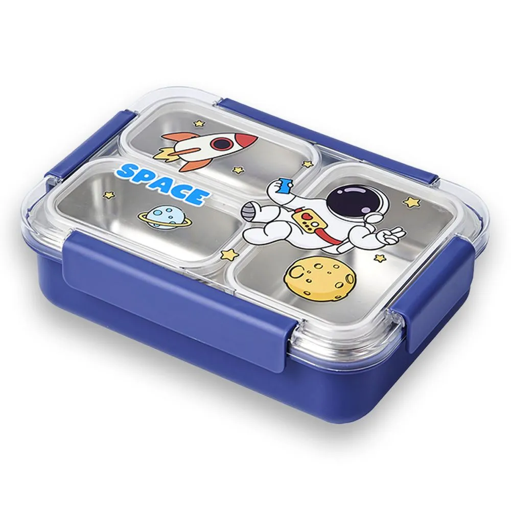 Floating Astro Stainless Steel Tiffin/Lunch Box with matching Lunch Bag