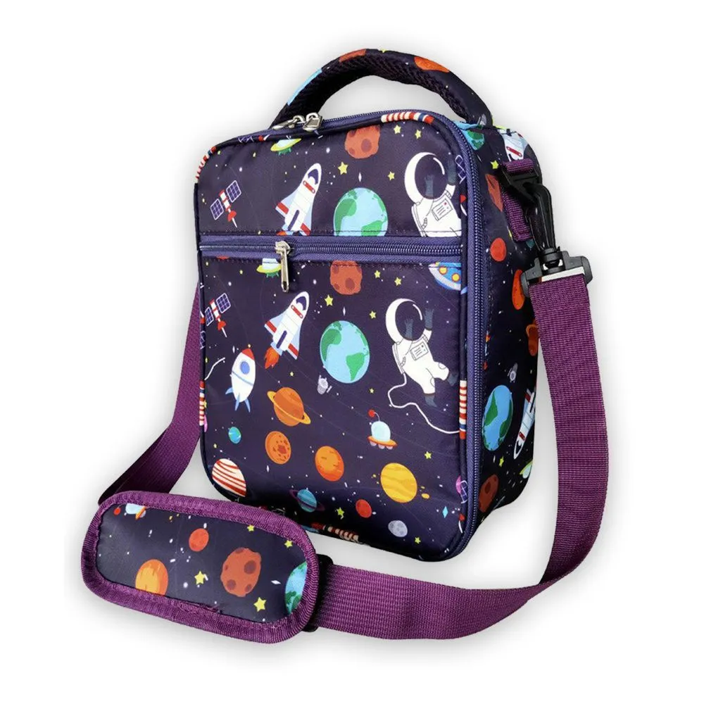 Floating Astro Stainless Steel Tiffin/Lunch Box with matching Lunch Bag