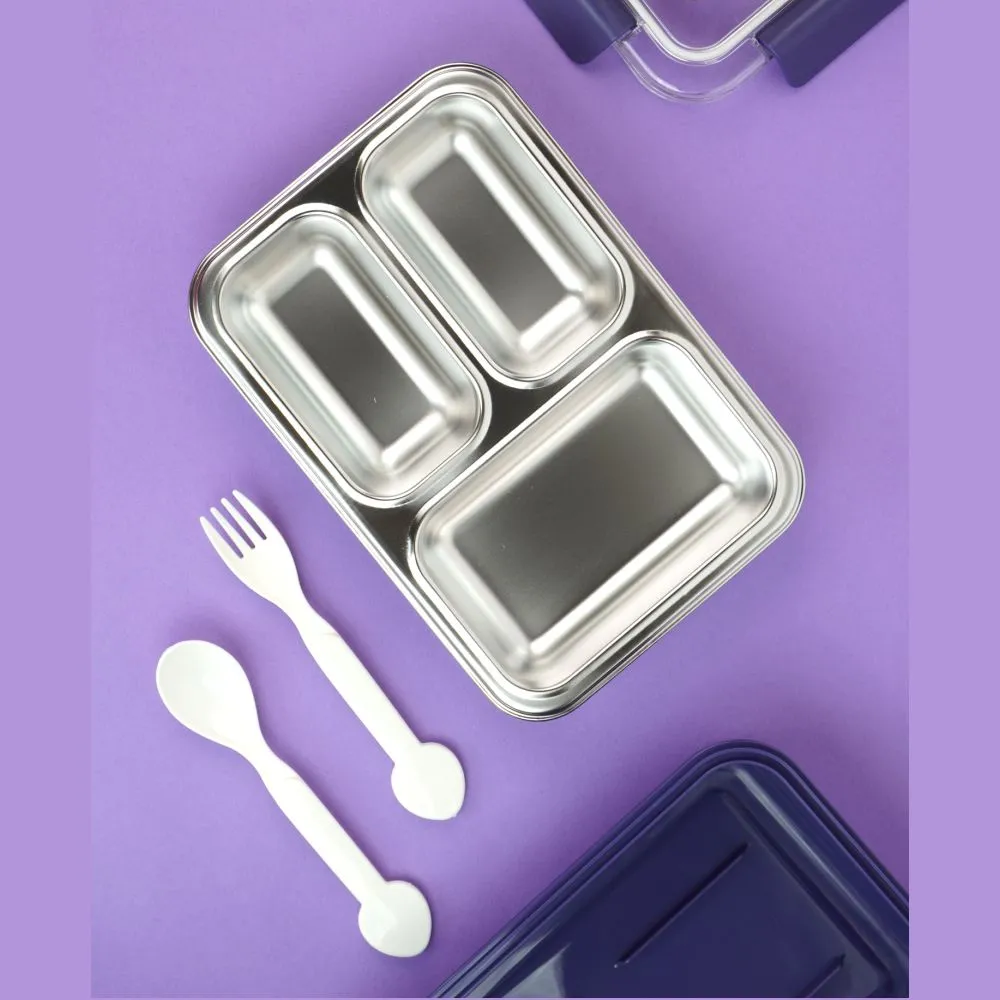 Floating Astro Stainless Steel Tiffin/Lunch Box with matching Lunch Bag