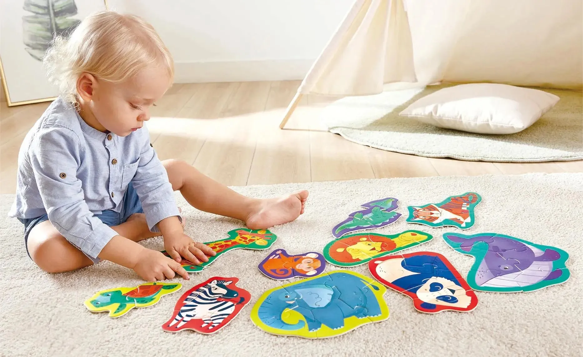 Hape Jungle Friends Puzzle