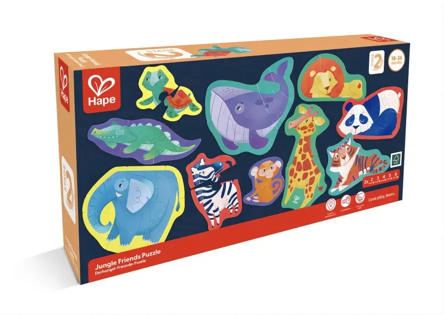 Hape Jungle Friends Puzzle