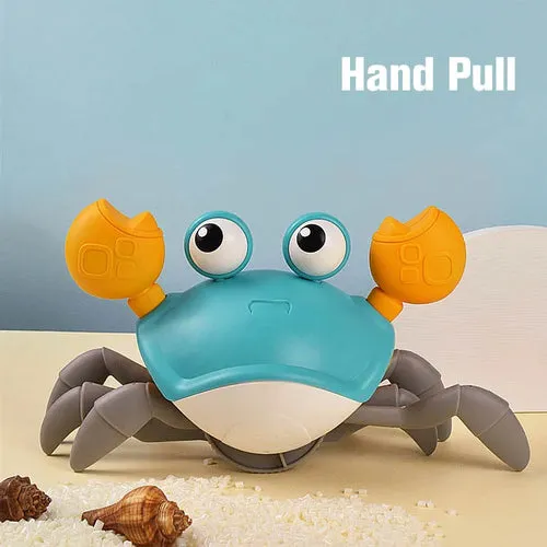 Interactive Dancing Crab Toy for Baby Crawlers - Fun & Engaging Play