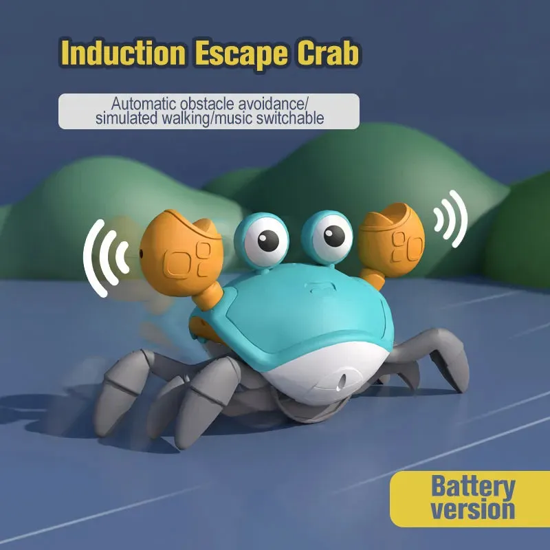 Interactive Dancing Crab Toy for Baby Crawlers - Fun & Engaging Play