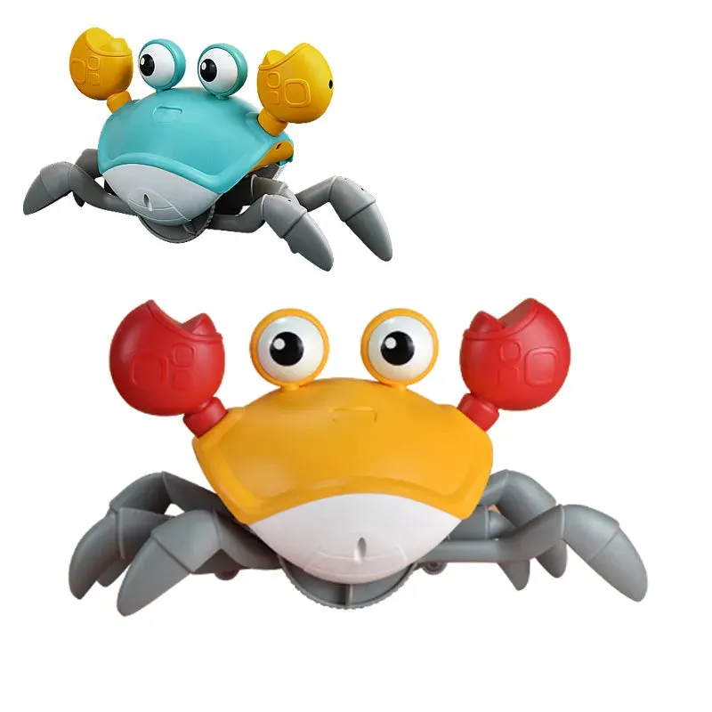 Interactive Dancing Crab Toy for Baby Crawlers - Fun & Engaging Play