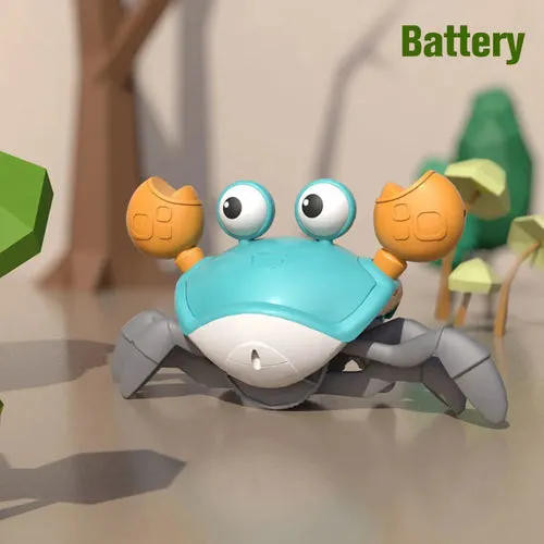 Interactive Dancing Crab Toy for Baby Crawlers - Fun & Engaging Play