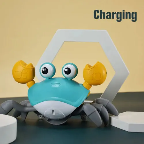 Interactive Dancing Crab Toy for Baby Crawlers - Fun & Engaging Play