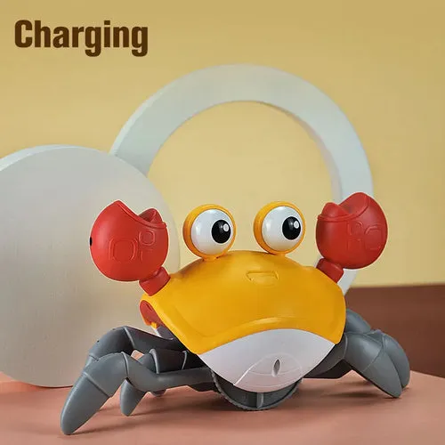 Interactive Dancing Crab Toy for Baby Crawlers - Fun & Engaging Play