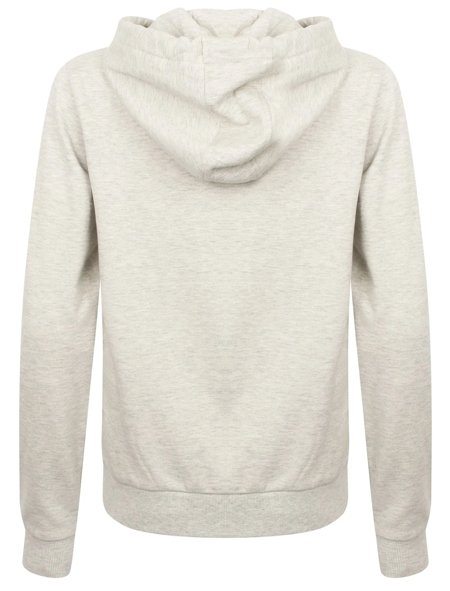 Iro Zip Through Hoodie In Oatmeal Grey - Tokyo Laundry