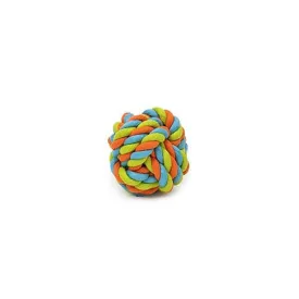 Knots of Fun Tug Rope Ball 8cm Dog Toy