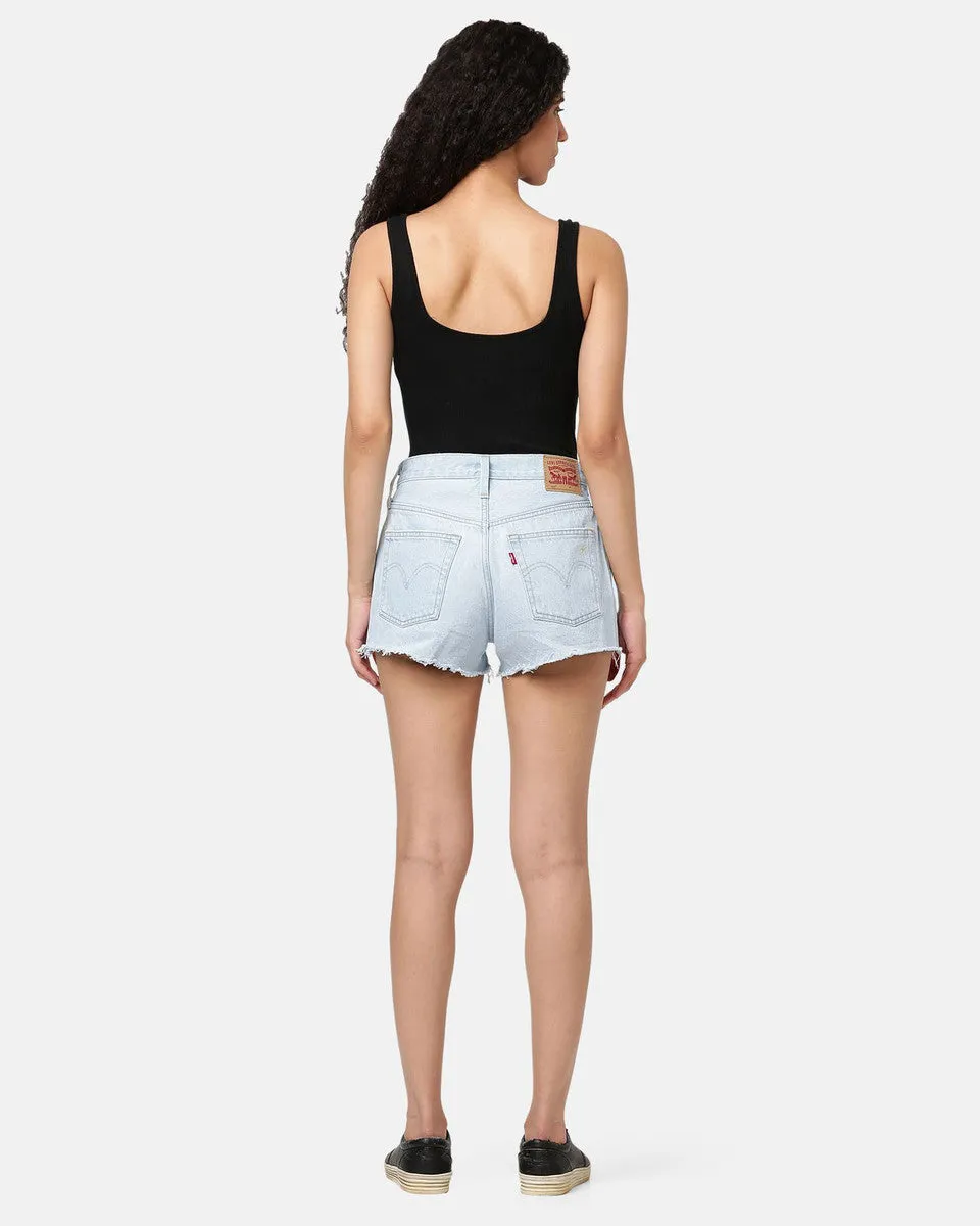 LEVI'S 501 ORIGINAL FIT HIGH RISE SHORTS - BLOSSOM GARDEN