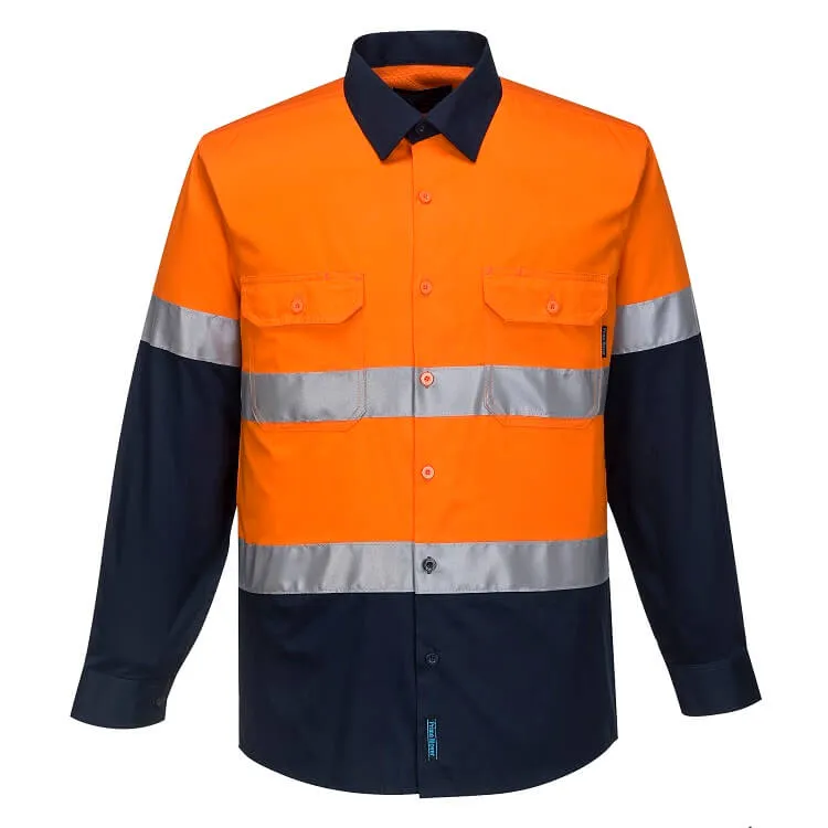 MA801 Lightweight Taped Hi-Vis Shirt