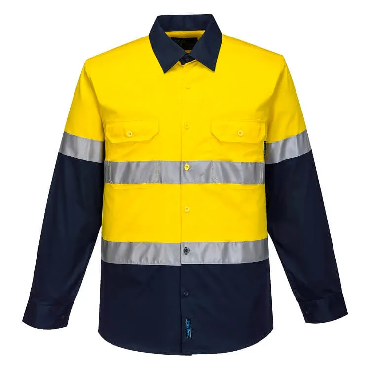 MA801 Lightweight Taped Hi-Vis Shirt
