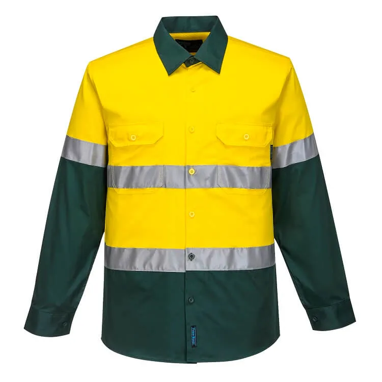 MA801 Lightweight Taped Hi-Vis Shirt
