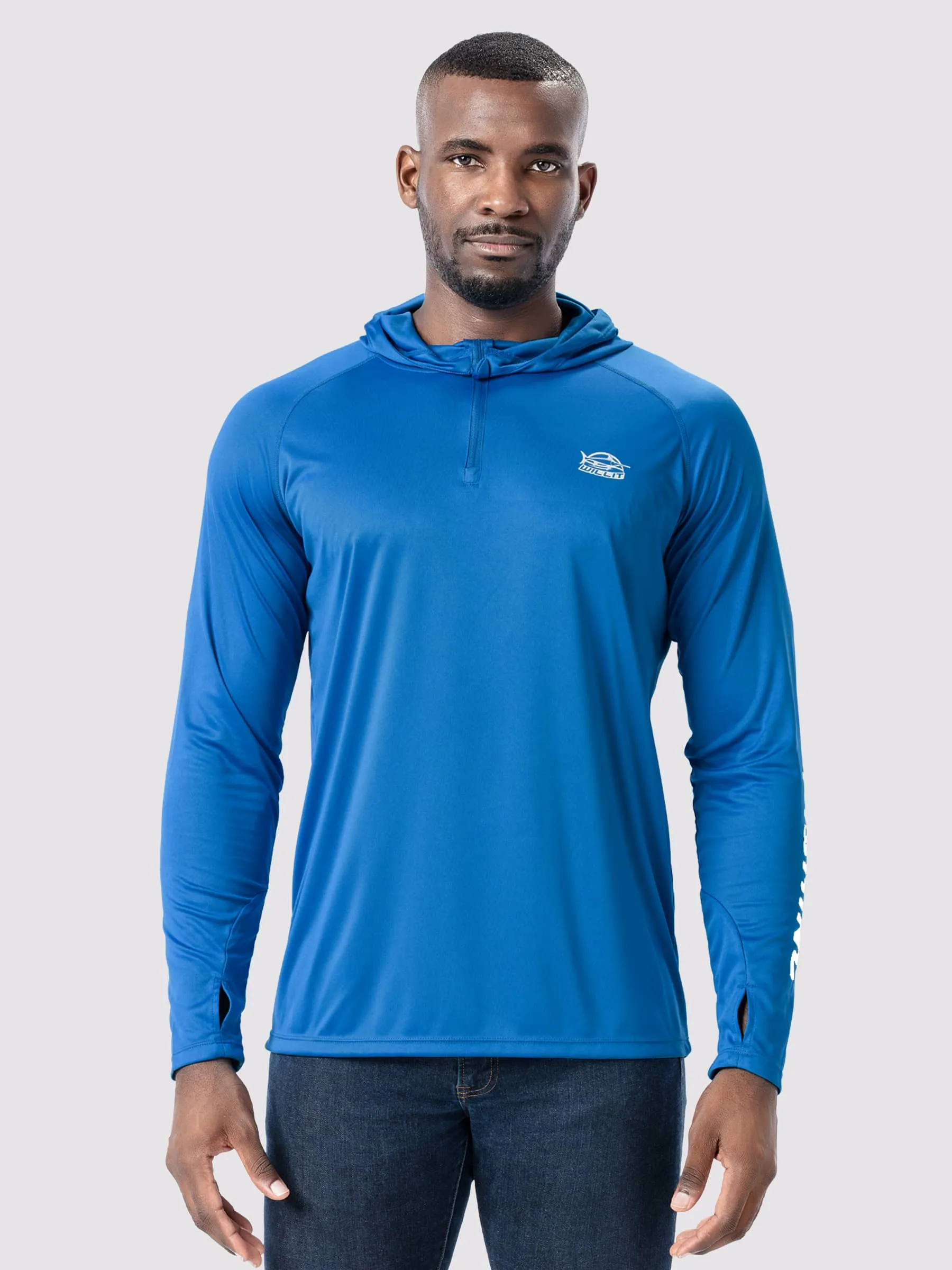 Men's Quarter Zip Sun Shirts UPF 50 