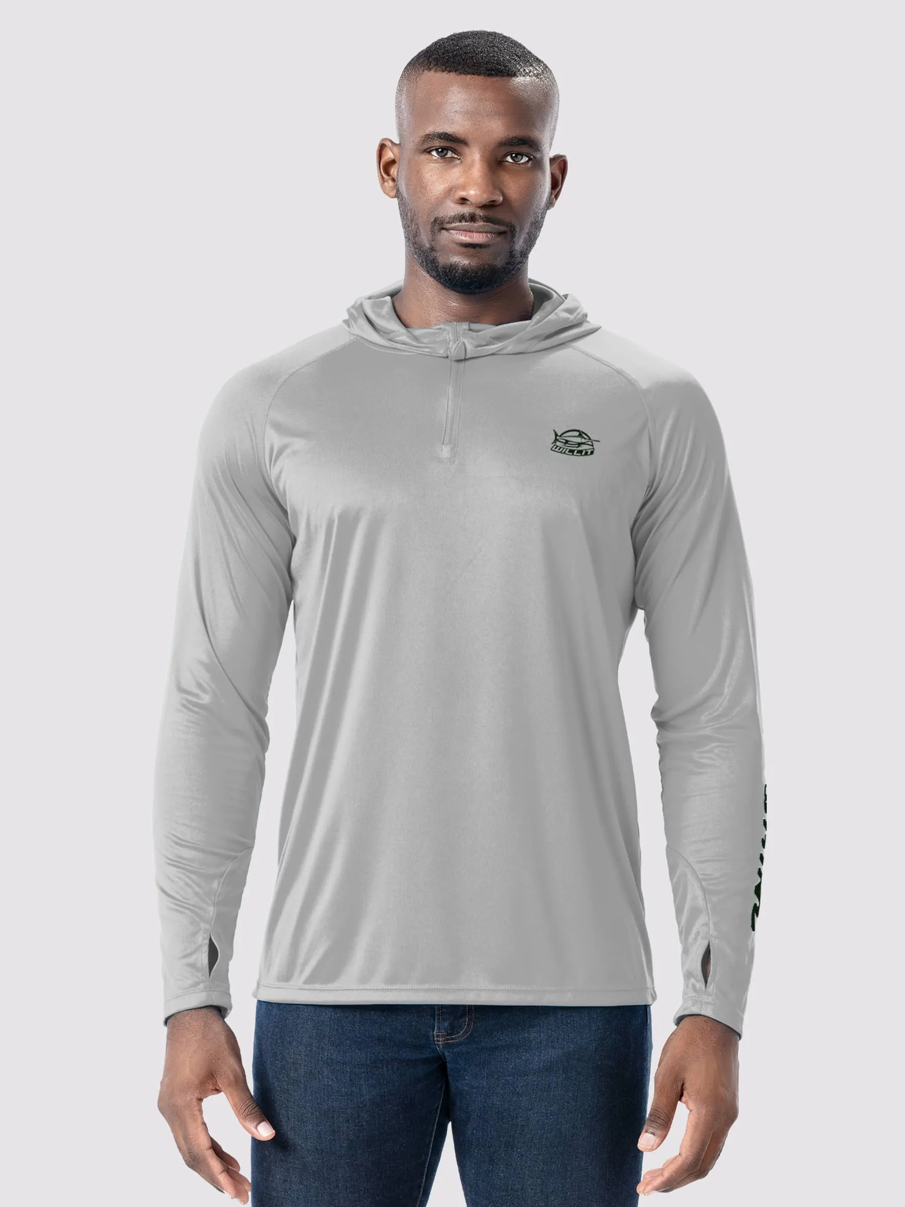 Men's Quarter Zip Sun Shirts UPF 50 