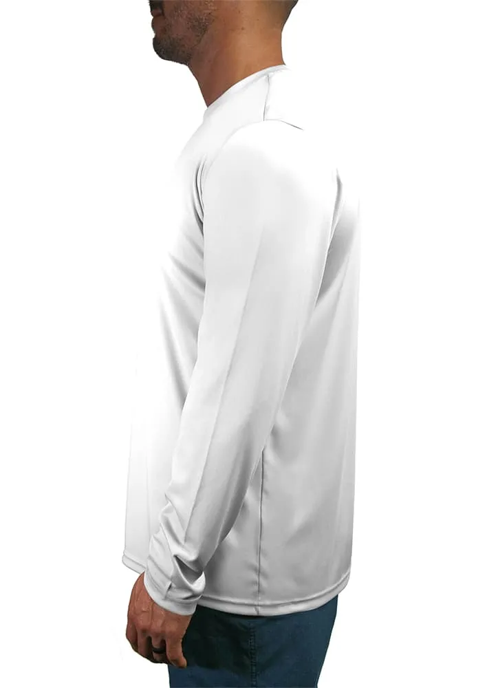Men's UV Rash Guard with Long Sleeves | Crab Design Left Side | Outdoor Sports