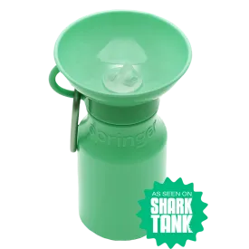 Mini Dog Travel Bottle 15oz - Springer Green