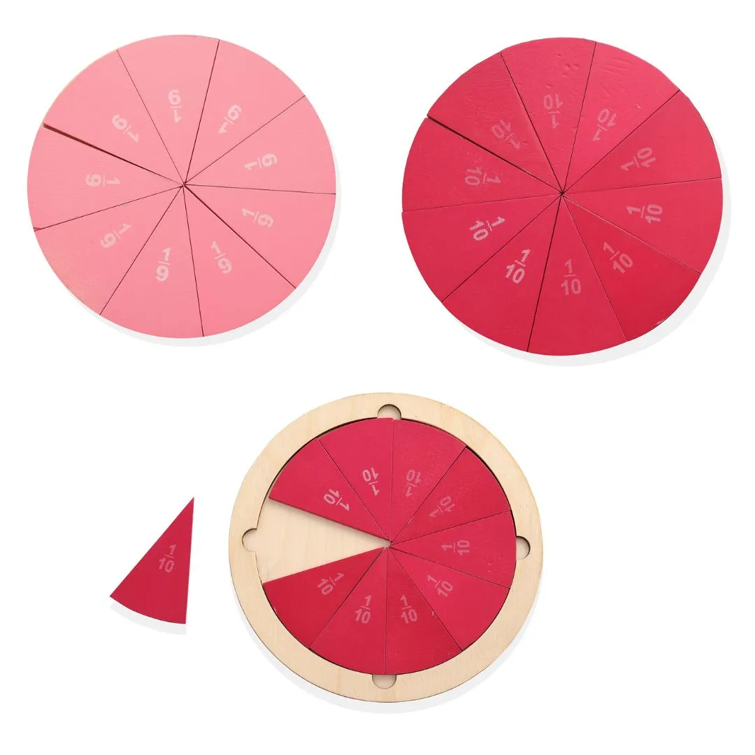 Nesta Toys- Fraction Puzzle