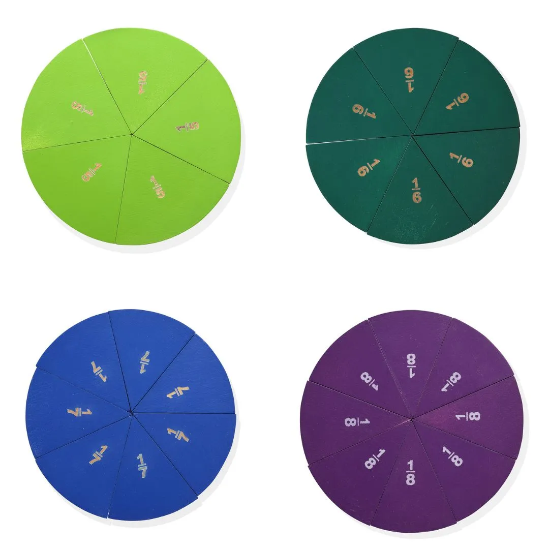 Nesta Toys- Fraction Puzzle