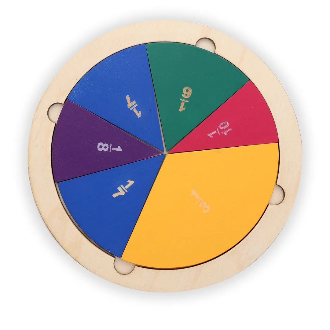 Nesta Toys- Fraction Puzzle