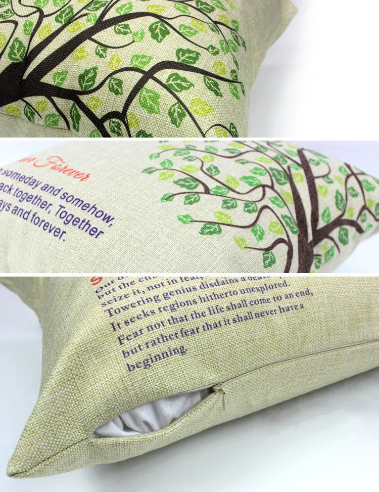 New Rural style Home Decor Cushions Bicycle Girls Style Car Home Decorative Throw Pillows Cushion