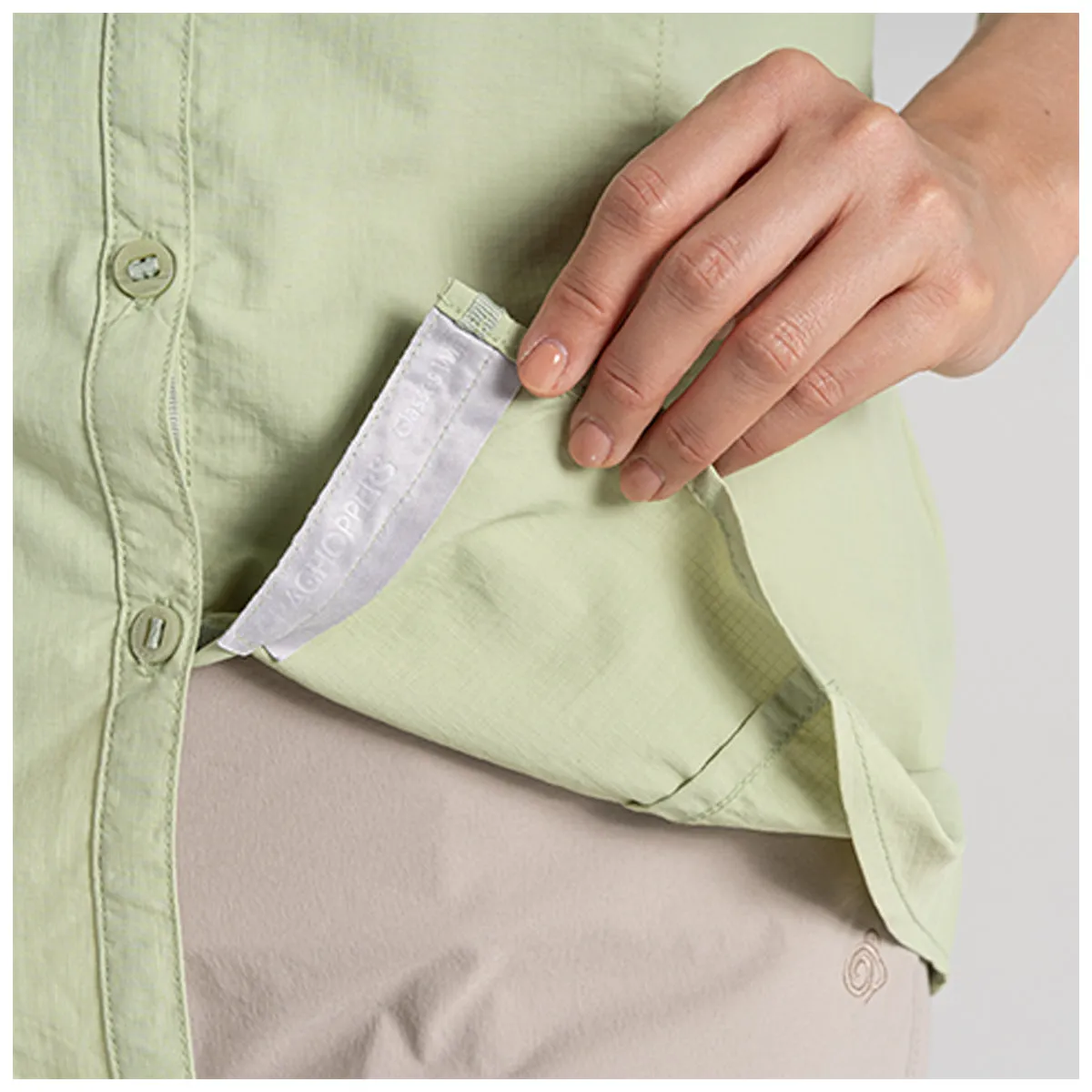 NosiLife Adventure Long Sleeved Shirt III - Bud Green