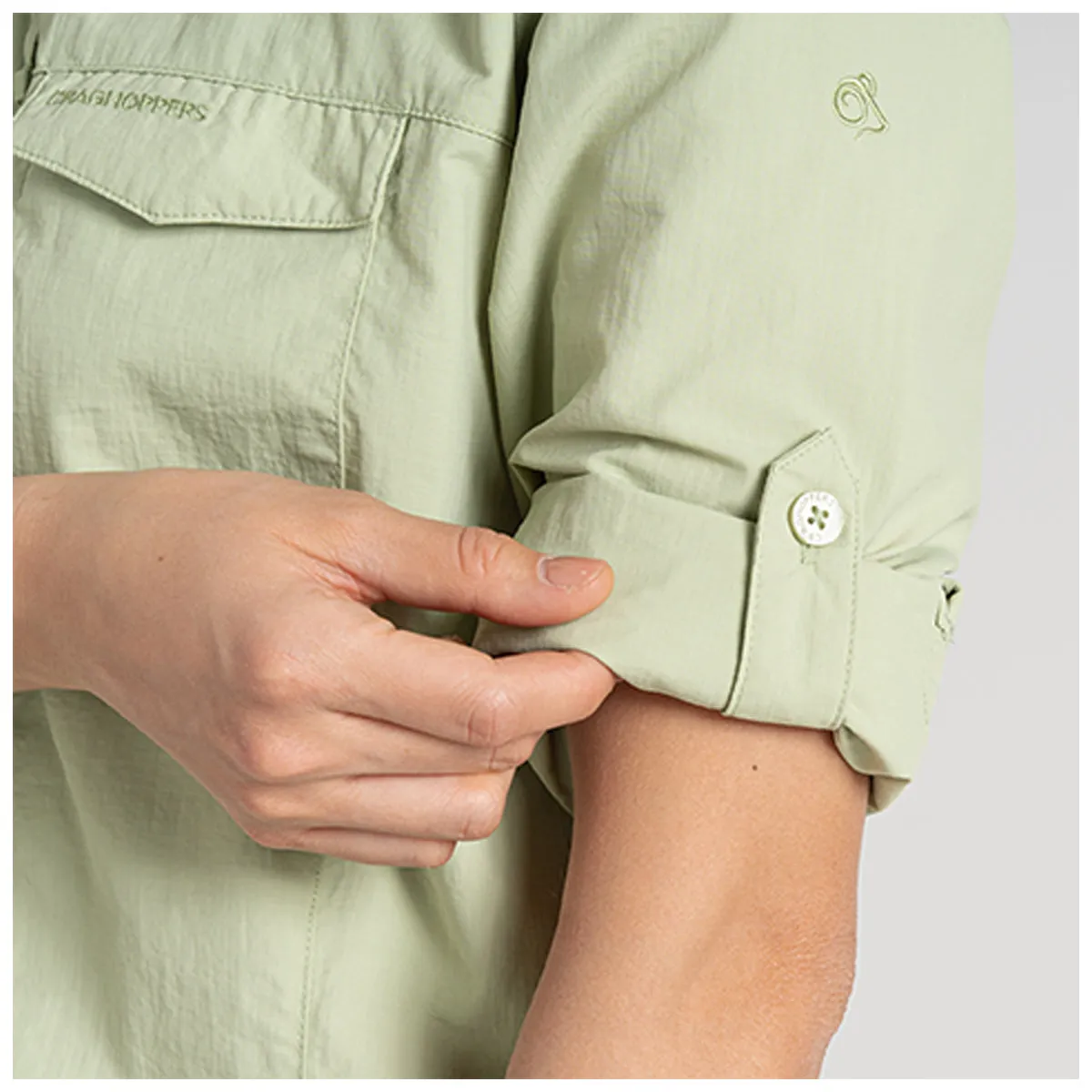 NosiLife Adventure Long Sleeved Shirt III - Bud Green