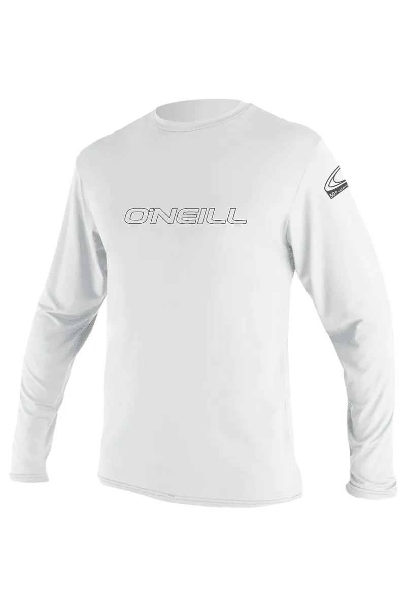 O'Neill Basic Skins UPF 50  Long Sleeve Men's Sun Shirt – Lightweight, Breathable & Sun Protection for Outdoor Adventures